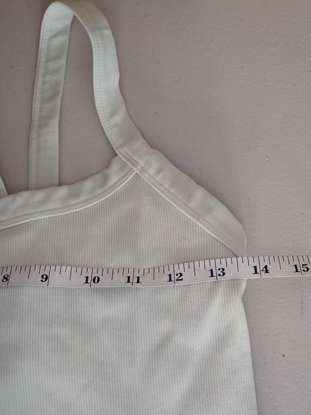 Free People Sage Ribbed Cropped Tank with Knotted Back - Picture 3 of 3